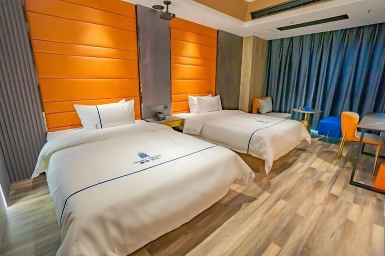 Bedroom 3, Memory Graceful Hotel（Changzhou Yancheng Wuyue Plaza）, Changzhou