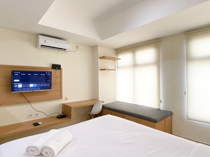 Bedroom 2, Minimalist and Strategic Studio at Pollux Chadstone Apartment By Travelio, Cikarang
