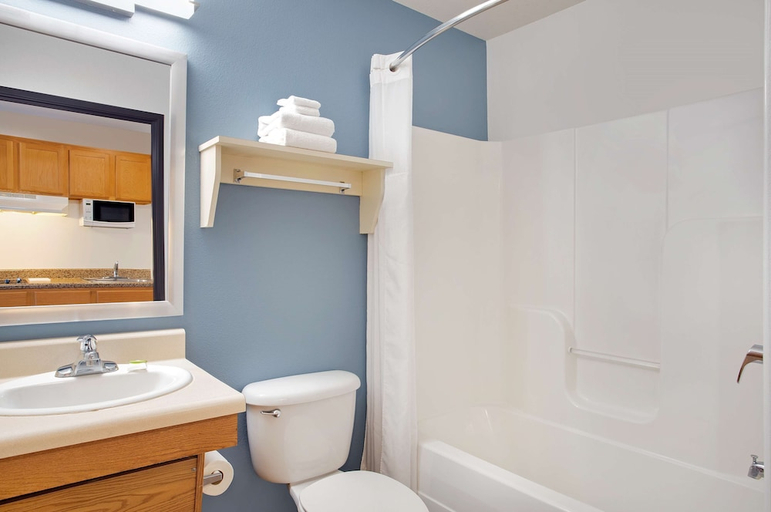 Bathroom 3, Woodspring Suites Orlando South, Orange