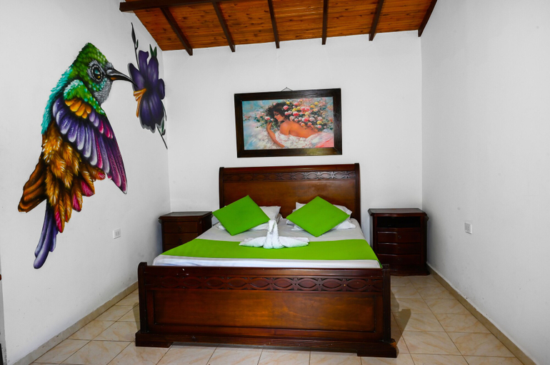 Bedroom 2, EcoHotel Colibrí, Salento