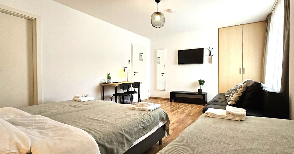 Bedroom 3, Airport Messe Hotel, Düsseldorf