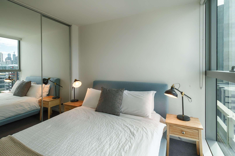 Bedroom 3, Orange Stay Apartments, Melbourne