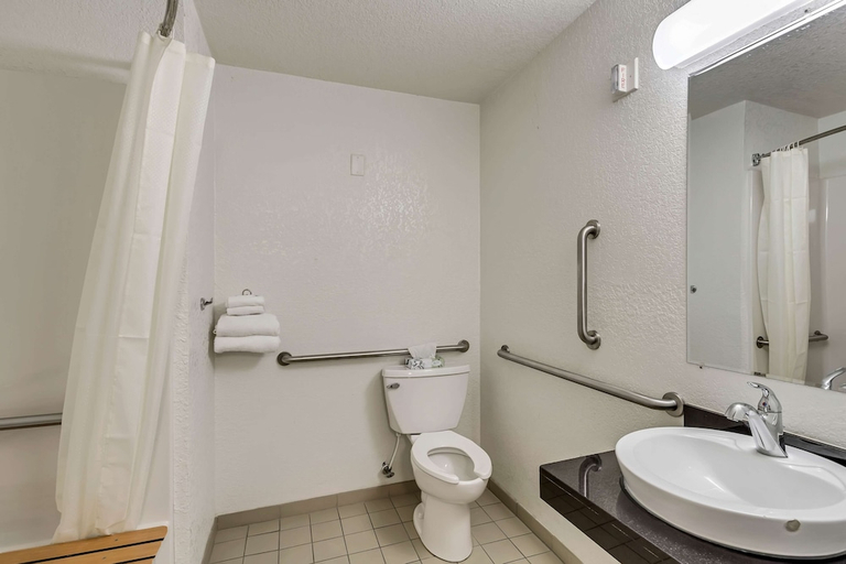 Bathroom 3, Motel6 Ogden, UT- Downtown, Weber