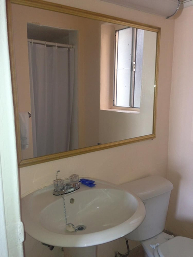 Bathroom, Econo Lodge Oakland CA, Alameda