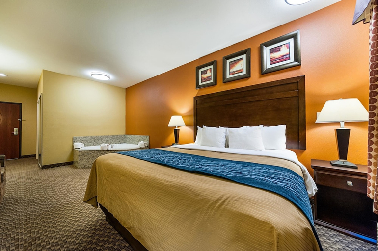 Bedroom 1, Spark by Hilton Opelousas, Saint Landry
