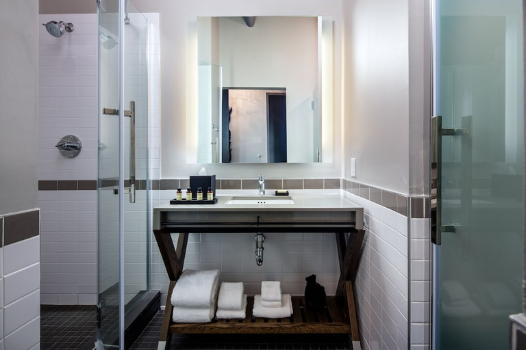 Bathroom 5, Hotel Nyack, a JdV by Hyatt Hotel, Rockland