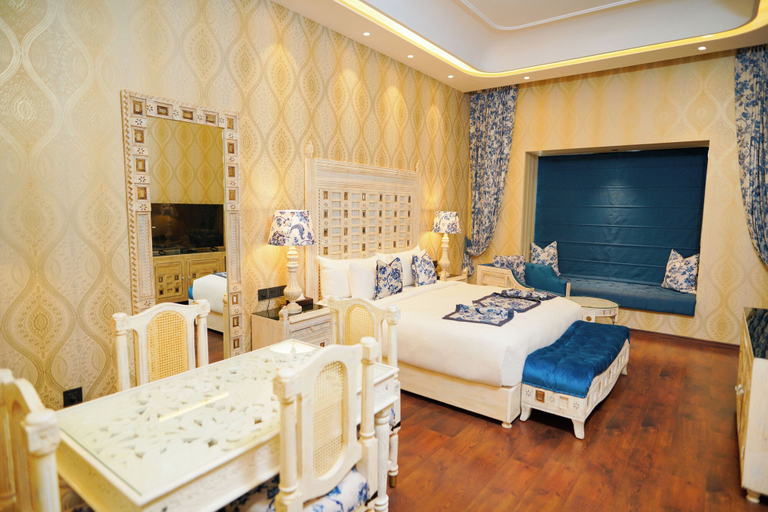 Bedroom 2, French Riviera- A Boutique Hotel, Panipat