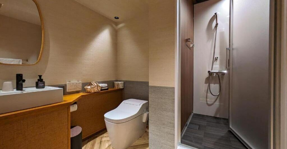Bathroom 4, HOTEL TOMOS ASAKUSA, Taitō