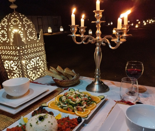 Food & Drinks 5, Desert Heart Luxury Camp, Errachidia