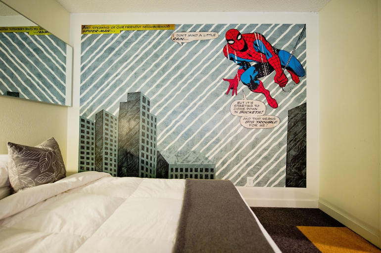 Bedroom 2, Jupiter Hotel, Multnomah