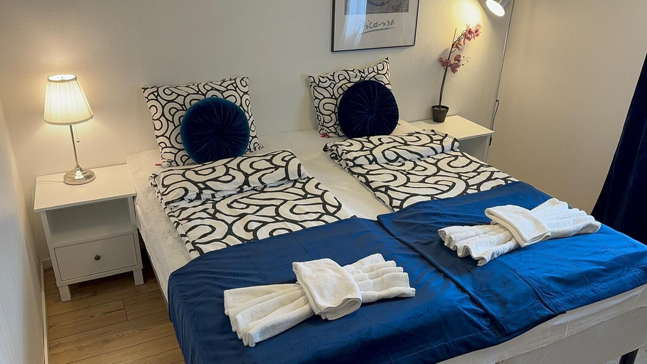 Bedroom 3, Lamar hotel, Ängelholm