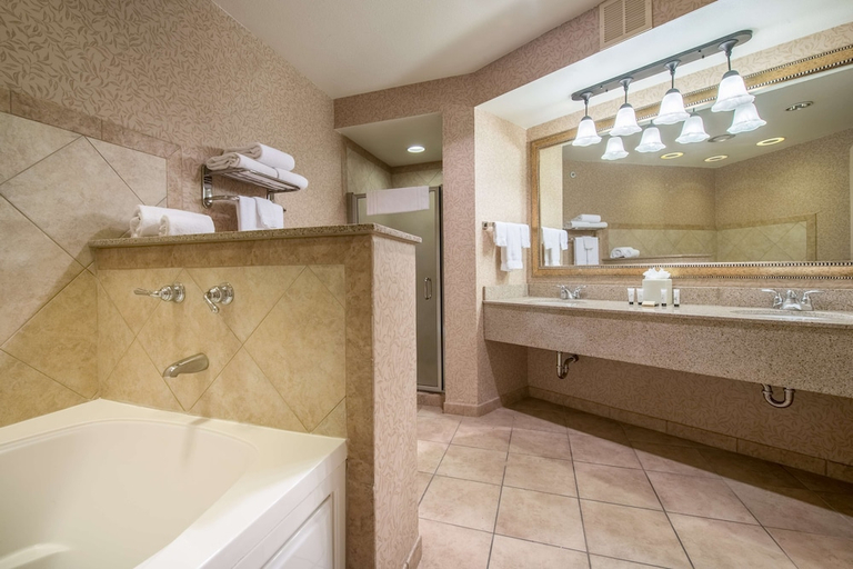 Bathroom 3, Red Lion Hotel Pasco Airport & Conference Center, Franklin
