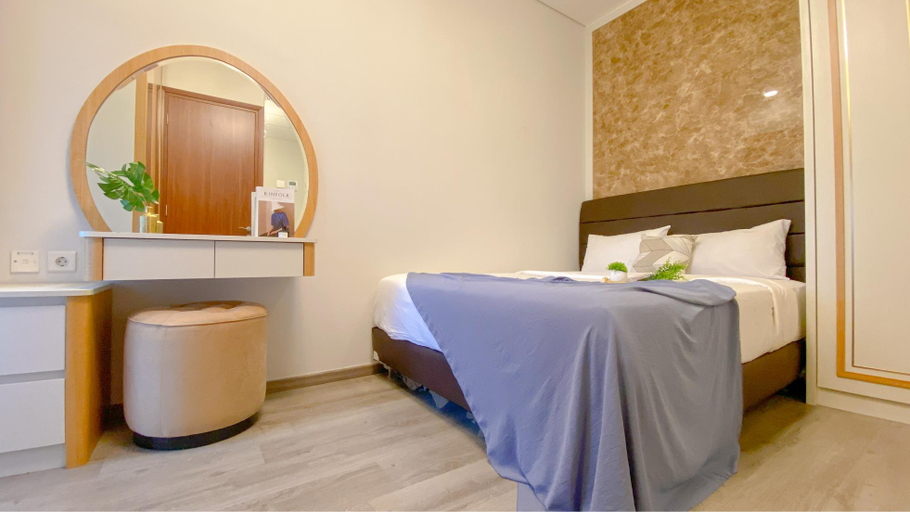 Bedroom 3, Nice and Restful 2BR at Sudirman Suites Apartment By Travelio, Central Jakarta