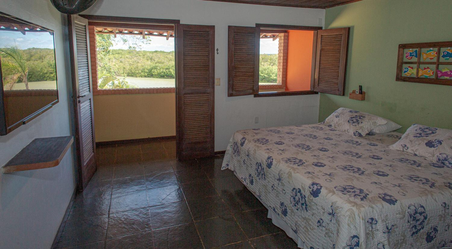 Bedroom 3, Pousada Canto do Rio, Prado