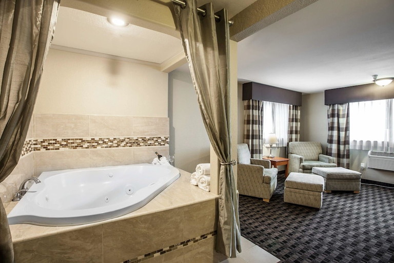 Bathroom, Clarion Inn Renton-Seattle, King