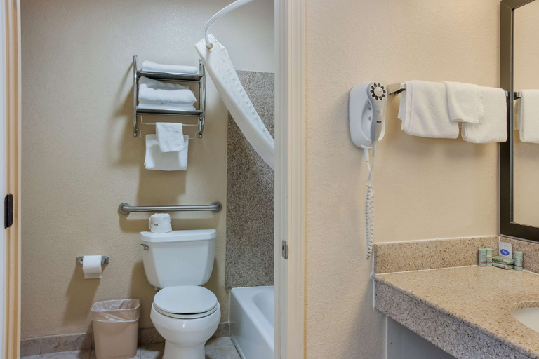 Bathroom 4, Best Western Nursanickel Motel, Dallam