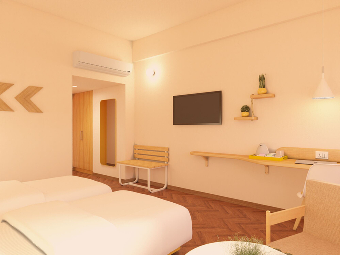 Bedroom 3, Bloom Hotel Financial District, Hyderabad
