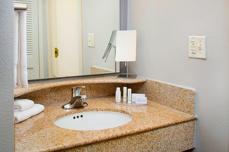 Bathroom 5, Courtyard By Marriott Roanoke Airport, Roanoke City