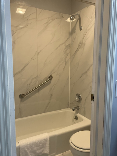 Bathroom 4, Economy Inn and Suites, Champaign