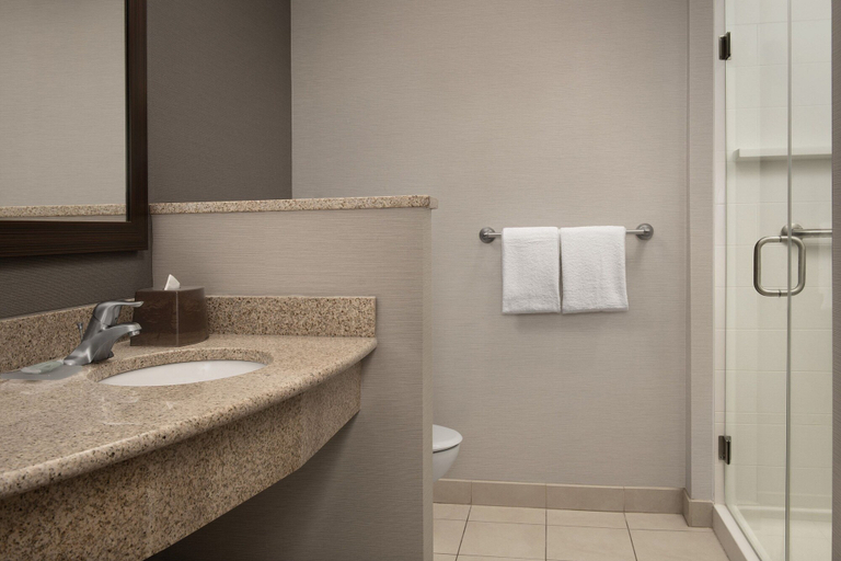 Bathroom 4, Courtyard by Marriott Syracuse Downtown at Armory Square, Onondaga
