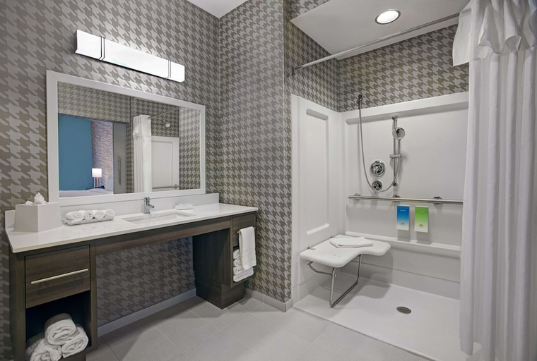 Bathroom 4, Home2 Suites by Hilton Richmond, Wayne