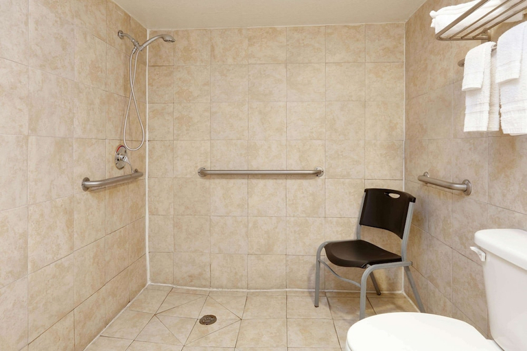 Bathroom 4, Super 8 by Wyndham Downtown / Alamo, Bexar