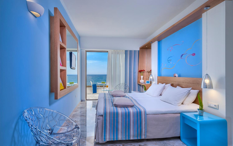 Bedroom 2, Ilios Beach Hotel Apartments ADULTS ONLY, Crete