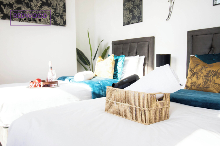 Bedroom 3, Wesley Chambers By REDWOOD STAYS, Hampshire