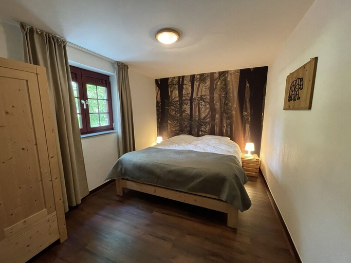 Bedroom 4, Villa With Garden by the River and a View in Sankt Vith, Liège