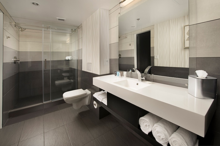 Bathroom 3, Skybridge Seattle Airport Hotel, SeaTac