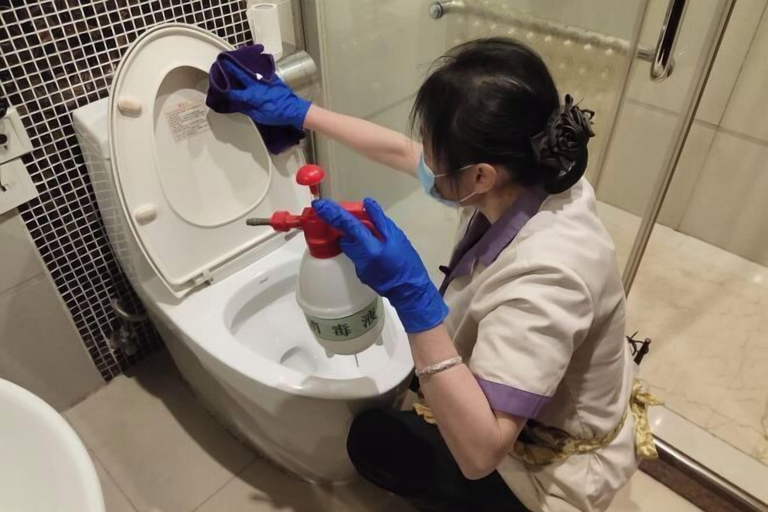 Bathroom 4, Shiji Huangting Hotel, Yongzhou