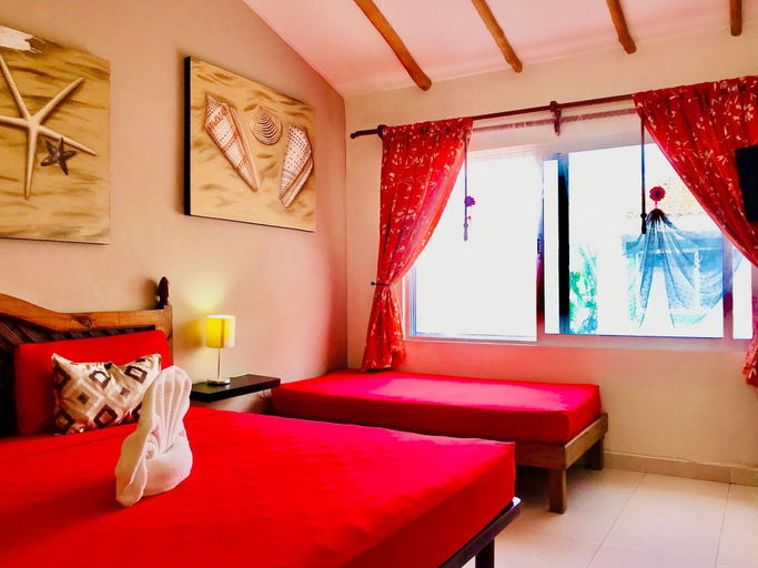 Bedroom 2, 11 Pax Comfort Pool Villa, Cozumel