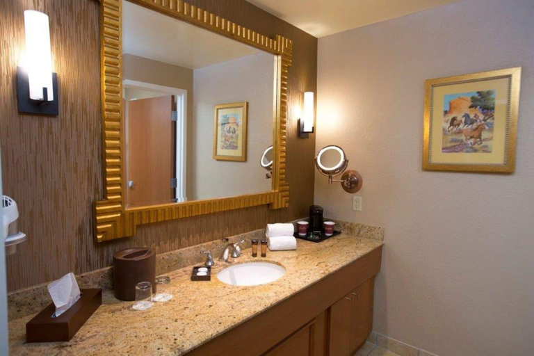 Bathroom 4, South Point Hotel, Casino, and Spa, Clark