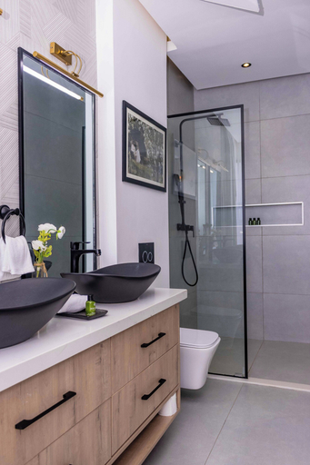 Bathroom 4, Tufaha Resort, Laikipia North