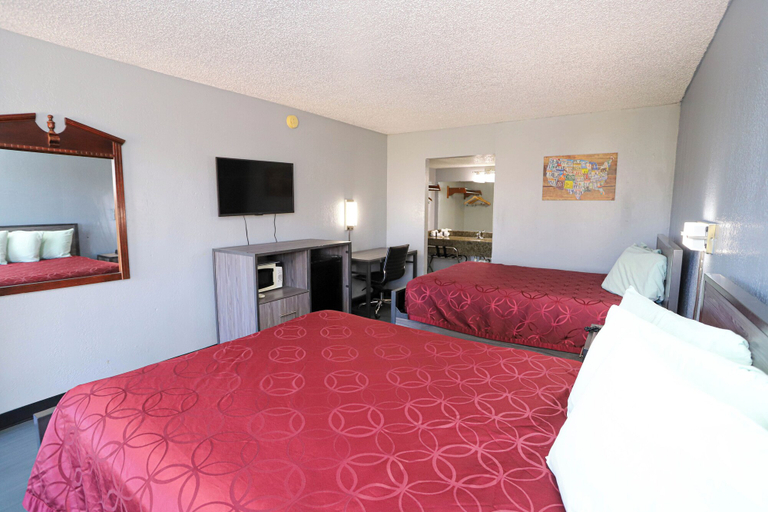 Bedroom 4, Express Inn, Bryan