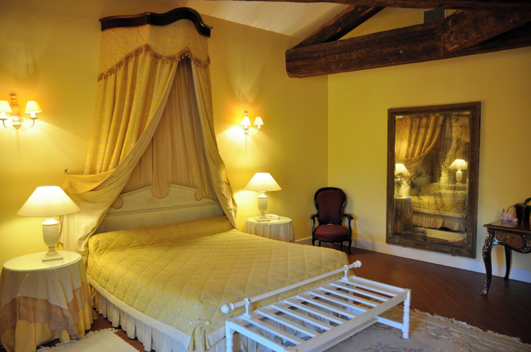 Bedroom 3, Château de Cavanac, Aude