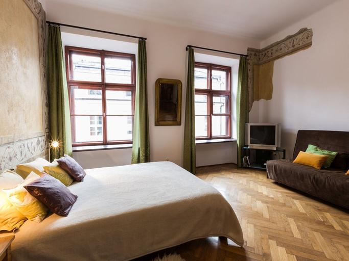 Bedroom 3, Sunny Studio in the Old Town Near the Main Square, Kraków City