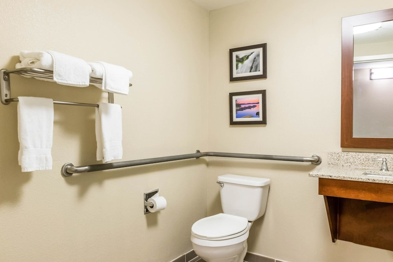 Bathroom 3, Comfort Inn Chambersburg North, Franklin