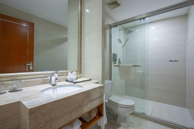 Bathroom 4, Wanhe Haosheng Hotel, Lishui