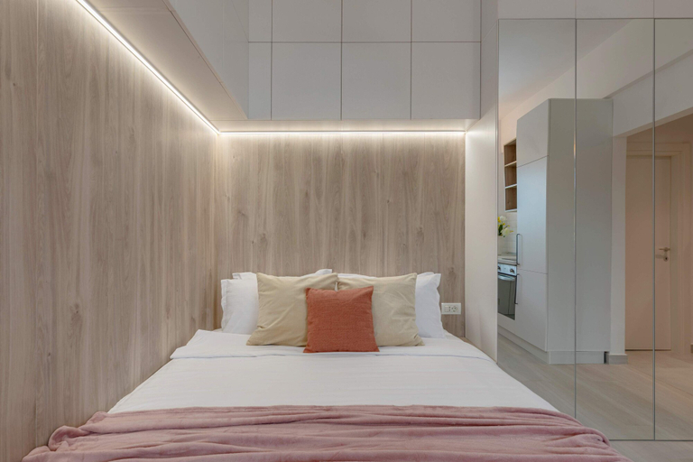 Bedroom 2, Modern & Bright Studio on Amzei Square, Municipiul Bucuresti