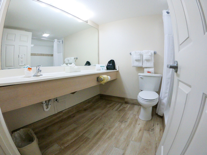 Bathroom 4, Capt Hiram's Resort, Indian River