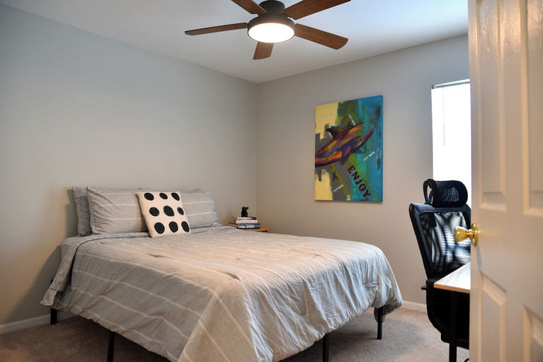 Bedroom 3, Artisan Poolside Paradise near Disney, Lake