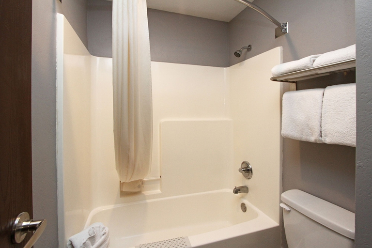Bathroom 4, New Victorian Inn & Suites in Sioux City, IA, Woodbury