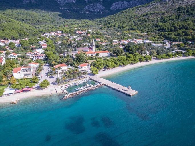 Aerial view, Holiday Apartment Beach House IVA App.1, Gradac