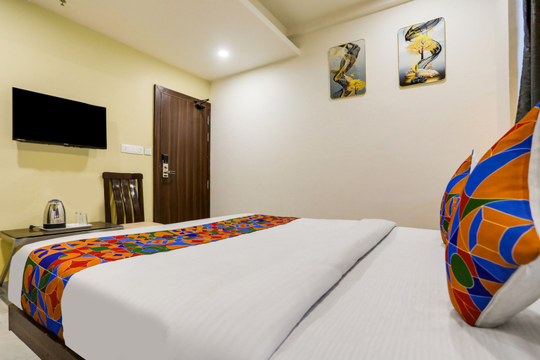 Bedroom 3, FabHotel Prime Panchwati Regency - MP Nagar, Bhopal