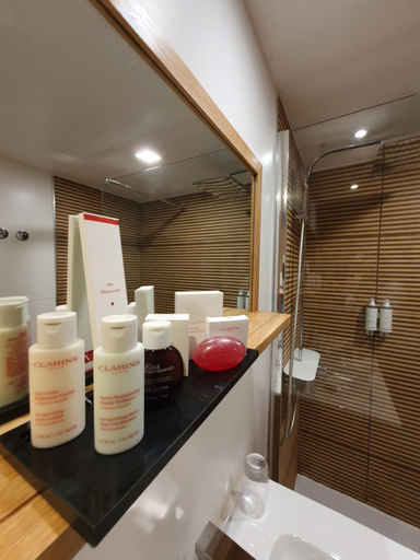 Bathroom 3, Hotel Les Prateaux, Vendée