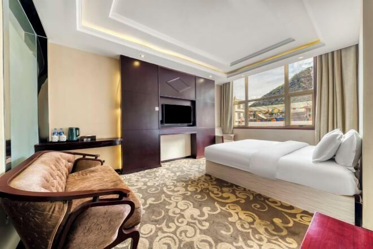 Bedroom 2, Qiannian Shengdi Hotel, Ngawa Tibetan and Qiang