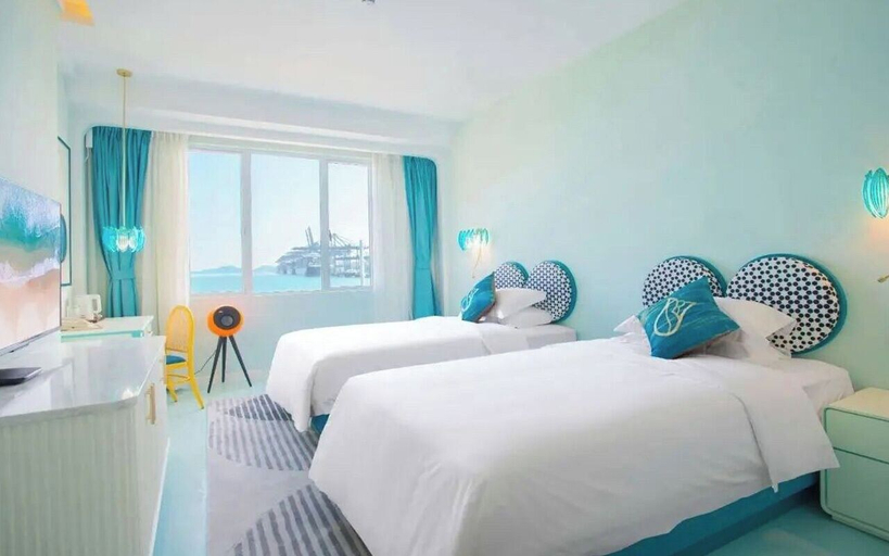 Bedroom 3, StarChain Ocean View Hotel (Shenzhen Yantian Seafood Street), Shenzhen