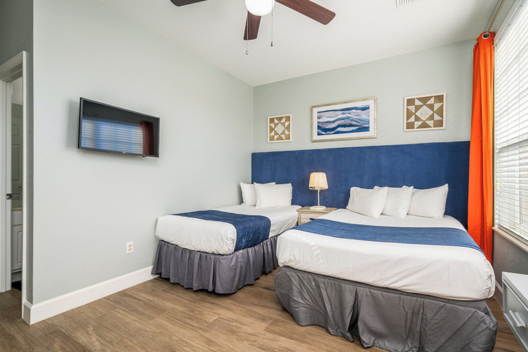 Bedroom 4, Epic Universe Beautiful Vacation Townhome - 4031, Orange