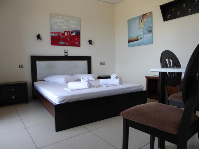Bedroom, The Sea View Apartments, Crete